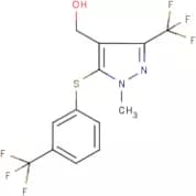 [1-Methyl-3-(trifluoromethyl)-5-[3-(trifluoromethyl)phenylthio]-1H-pyrazol-4-yl]methanol