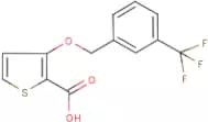3-[3-(Trifluoromethyl)benzyloxy]thiophene-2-carboxylic acid