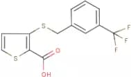 3-[3-(Trifluoromethyl)benzylthio]thiophene-2-carboxylic acid