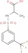 2-[3-(Trifluoromethyl)benzenesulphonamido]propionic acid