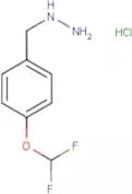 4-(Difluoromethoxy)benzylhydrazine hydrochloride