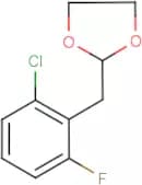 1-Chloro-3-fluoro-2-(1,3-dioxolan-2-ylmethyl)benzene