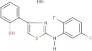 2-(2,5-Difluorophenyl)amino-4-(2-hydroxyphenyl)-1,3-thiazole hydrobromide