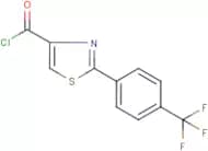 2-[4-(Trifluoromethyl)phenyl]-1,3-thiazole-4-carbonyl chloride