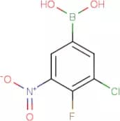 3-Chloro-4-fluoro-5-nitrobenzeneboronic acid