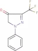 1-Phenyl-3-(trifluoromethyl)-1H-pyrazol-4(5H)-one