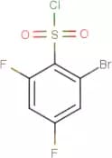 2-Bromo-4,6-difluorobenzenesulphonyl chloride