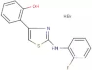 2-(2-Fluorophenyl)amino-4-(2-hydroxyphenyl)-1,3-thiazole hydrobromide