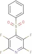 2,3,5,6-Tetrafluoro-4-(phenylsulphonyl)pyridine