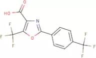 5-(Trifluoromethyl)-2-[4-(trifluoromethyl)phenyl]-1,3-oxazole-4-carboxylic acid