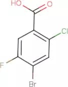 4-Bromo-2-chloro-5-fluorobenzoic acid