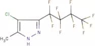 4-Chloro-5-methyl-3-(nonafluorobutyl)pyrazole