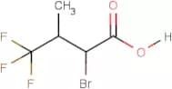 2-Bromo-3-methyl-4,4,4-trifluorobutyric acid