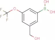 (3-(hydroxymethyl)-5-(trifluoromethoxy)phenyl)boronic acid
