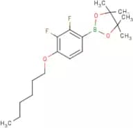 2-(2,3-Difluoro-4-hexoxyphenyl)-4,4,5,5-tetramethyl-1,3,2-dioxaborolane