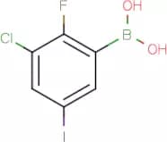(3-Chloro-2-fluoro-5-iodophenyl)boronic acid