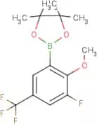 2-(3-Fluoro-2-methoxy-5-(trifluoromethyl)phenyl)-4,4,5,5-tetramethyl-1,3,2-dioxaborolane
