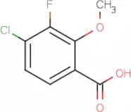 4-Chloro-3-fluoro-2-methoxybenzoic acid