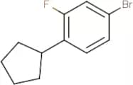 4-Bromo-1-cyclopentyl-2-fluorobenzene