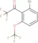 1-(2-Bromo-6-(trifluoromethoxy)phenyl)-2,2,2-trifluoroethan-1-one
