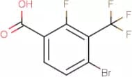 4-Bromo-2-fluoro-3-(trifluoromethyl)benzoic acid