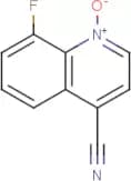 8-Fluoro-4-cyanoquinoline N-oxide
