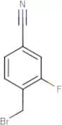 4-(Bromomethyl)-3-fluorobenzonitrile