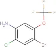4-Bromo-2-chloro-5-(trifluoromethoxy)aniline