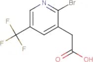 2-Bromo-5-(trifluoromethyl)pyridine-3-acetic acid