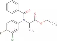 Ethyl 2-(N-benzoyl-3-chloro-4-fluoroanilino)propanoate