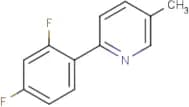 2-(2,4-Difluorophenyl)-5-methylpyridine