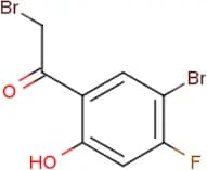 2-Bromo-1-(5-bromo-4-fluoro-2-hydroxyphenyl)ethanone