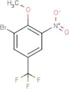 1-Bromo-2-methoxy-3-nitro-5-(trifluoromethyl)-benzene