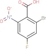 2-Bromo-4-fluoro-6-nitrobenzoic acid