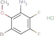 3-Bromo-5,6-difluoro-2-methoxyaniline hydrochloride