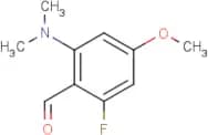 2-(Dimethylamino)-6-fluoro-4-methoxybenzaldehyde