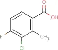 3-Chloro-4-fluoro-2-methylbenzoic acid