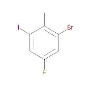 1-Bromo-5-fluoro-3-iodo-2-methylbenzene