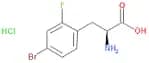 (2S)-2-Amino-3-(4-bromo-2-fluorophenyl)propanoic acid hydrochloride