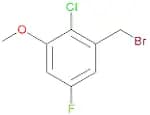 2-Chloro-5-fluoro-3-methoxybenzyl bromide