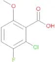 2-chloro-3-fluoro-6-methoxybenzoic acid