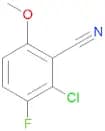 2-Chloro-3-fluoro-6-methoxybenzonitrile