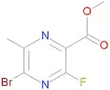 Methyl 5-bromo-3-fluoro-6-methylpyrazine-2-carboxylate