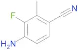 4-Amino-3-fluoro-2-methylbenzonitrile