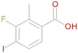 3-Fluoro-4-iodo-2-methylbenzoic acid