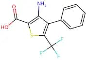 3-Amino-4-phenyl-5-(trifluoromethyl)thiophene-2-carboxylic acid