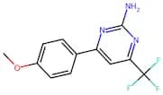 4-(4-Methoxyphenyl)-6-(trifluoromethyl)pyrimidin-2-amine