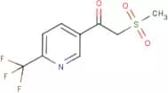 5-[(Methylsulphonyl)acetyl]-2-(trifluoromethyl)pyridine
