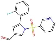 5-(2-Fluorophenyl)-1-(pyridin-3-ylsulfonyl)-1H-pyrrole-3-carbaldehyde