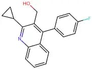 (2-Cyclopropyl-4-(4-fluorophenyl)quinolin-3-yl)methanol